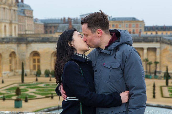 Proposal in Paris at Chateau de Versailles with Photoshoot & Video - Photo 1 of 8