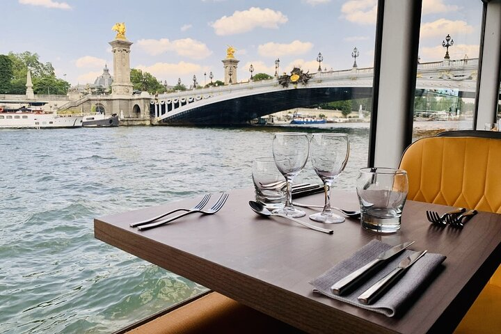 Seine Cruise Departure from Pont Alexandre III with Dinner Included - Photo 1 of 4