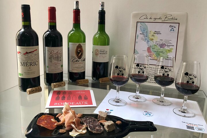 Tasting of red Bordeaux wines, charcuterie & cheese pairings - Photo 1 of 11