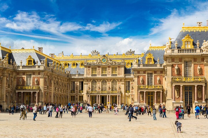 Outside View of Versailles