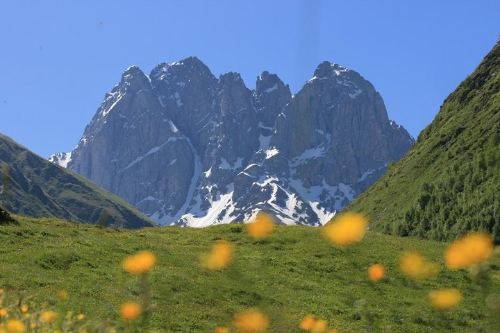 Chichi mountains, view from Juta