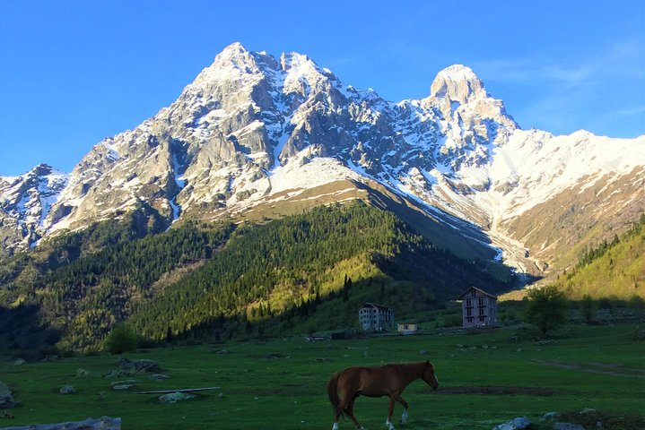 Horse riding in Svaneti