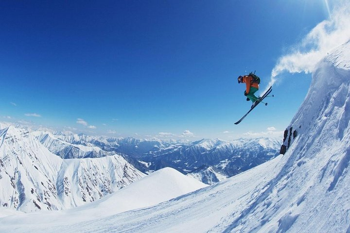 Skiing in Gudauri