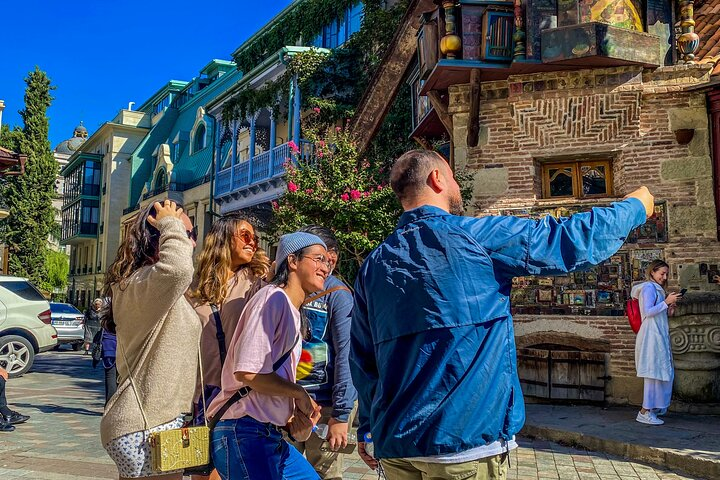 Tbilisi Walking Tour Including Wine Tasting Cable Car and Bakery - Photo 1 of 15