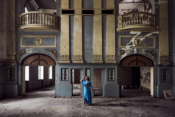 Derelict Soviet theatre in Tbilisi- Exclusive access (strictly off limits to the public)