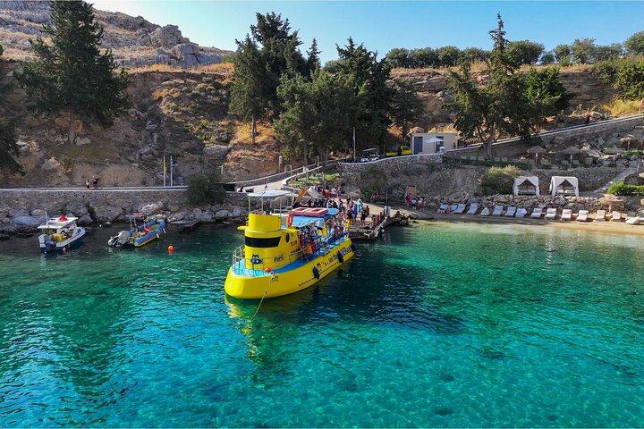 3-hour Guided Submarine Tour in Saint Paul's Bay, Lindos and Navarone Bay - Photo 1 of 17