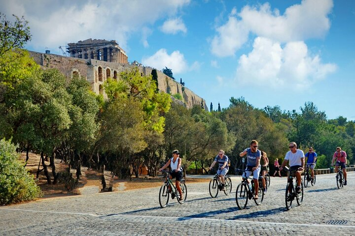 Athens Electric/Regular Bike Tour+Optional Acropolis Guided Visit - Photo 1 of 10