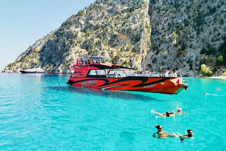 Fast Boat To Symi with a swimming stop at St George's Bay! (Only 1hr journey) - Photo 1 of 24