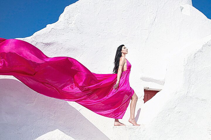 Mykonos Flying Dress High End Professional Photographer  - Photo 1 of 25