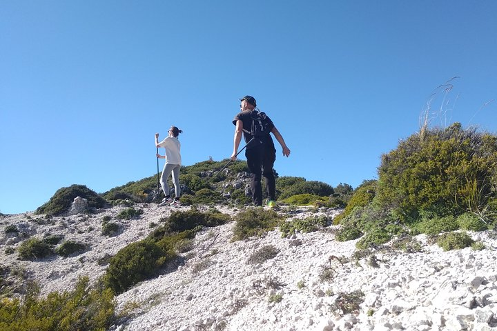 Lefkada Tours Original Mountain Hiking Private Tour of Lefkada - home-made BBQ incl. The top of the mountain