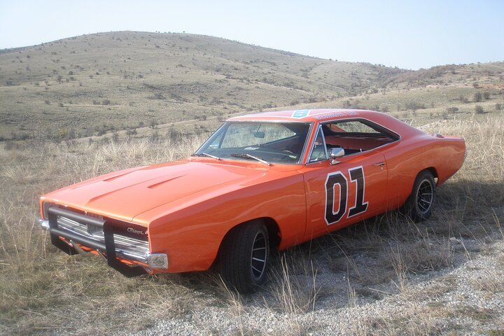 Photo shoot with Legendary General Lee Movie Car in Athens Greece - Photo 1 of 10