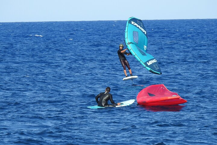 Santorini Wing Foil Surf Lesson for Beginners - Photo 1 of 18