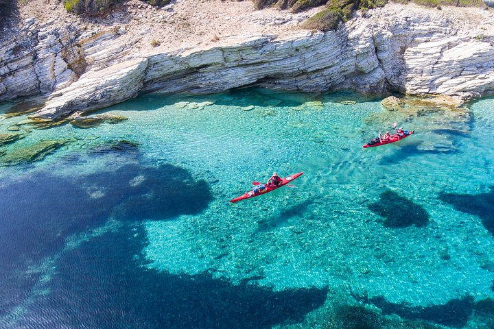 Lefkada sea kayaking