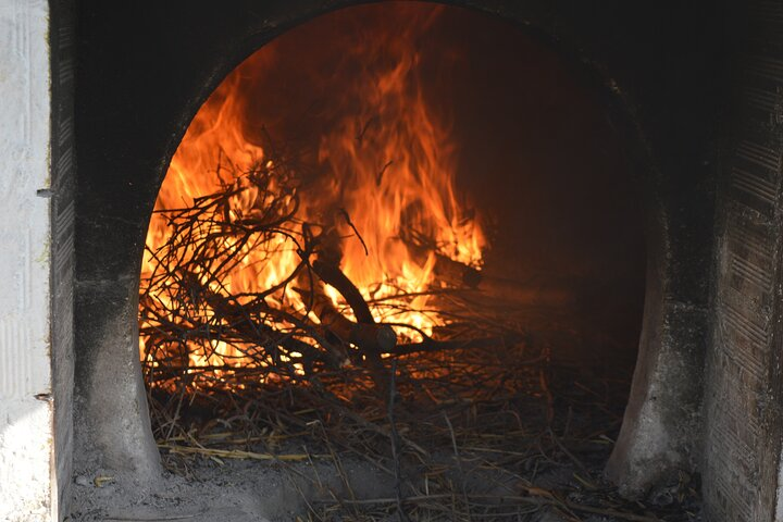 wooden oven