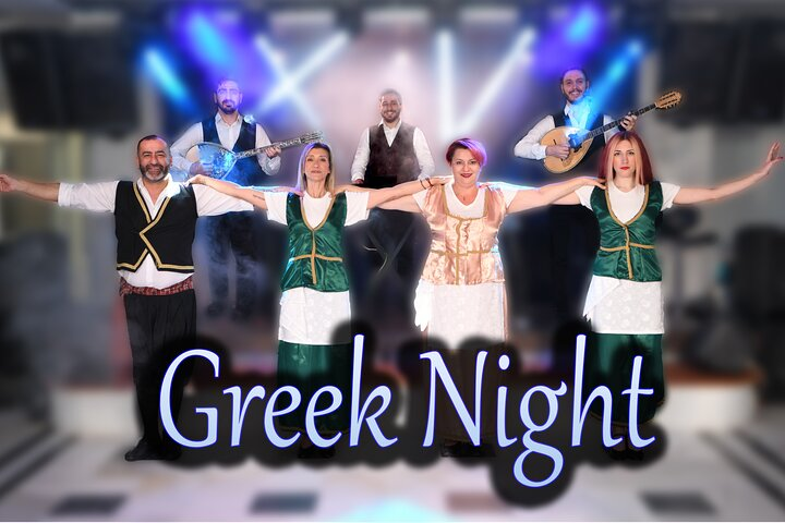 Traditional Greek Night live Music & Dinner Show in Santorini - Photo 1 of 22