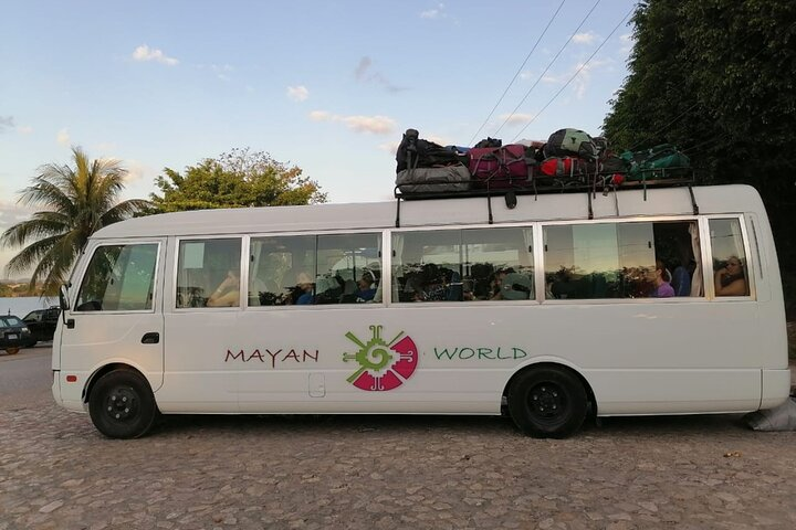 Bus transfer from Flores, Guatemala to Belize City - Photo 1 of 25