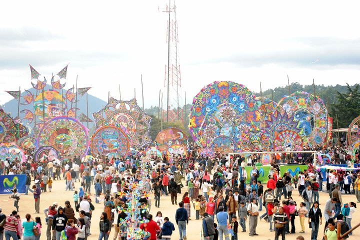 Giant kites in Sumpango 