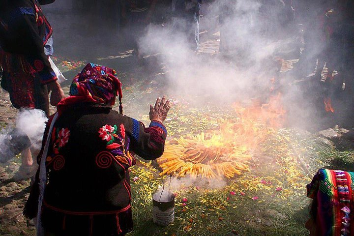 Experience the magic of the Mayan fire ceremony