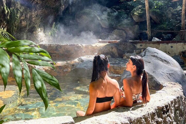 Natural Hot Springs surrounded by nature