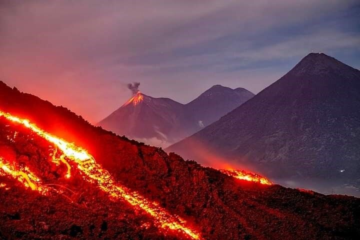 Views from Pacaya Volcano.