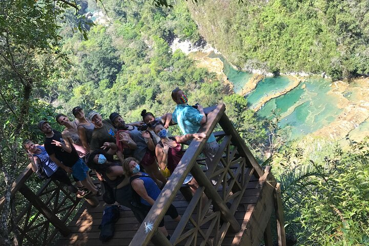 The viewpoint over Semuc Champey