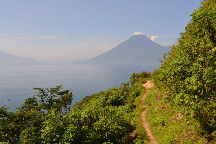 Hiking around lake atitlan