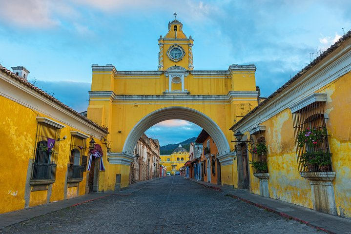 The famous Santa Catalina Arch of Antigua Guatemala