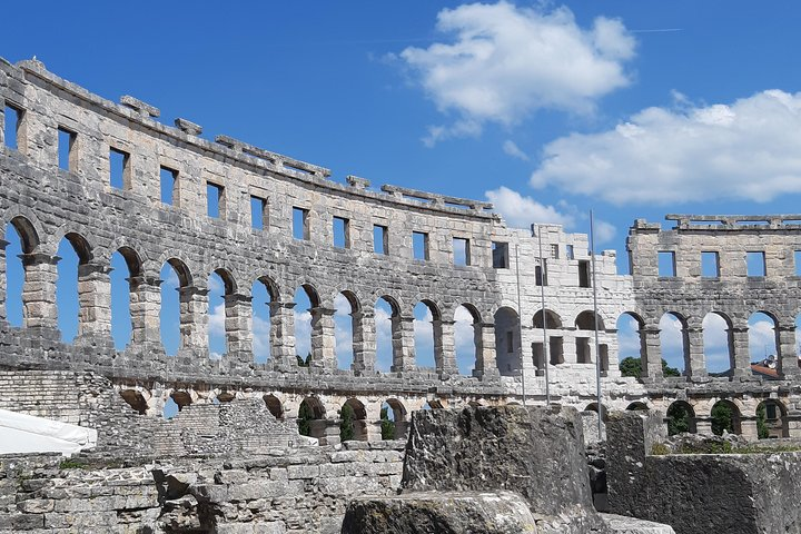 PULA Istria - Roman amphitheatre from 1st century