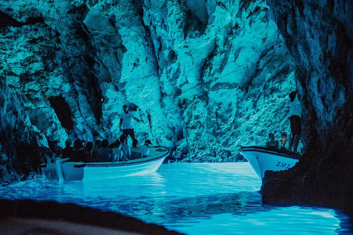 Exploring Blue Cave