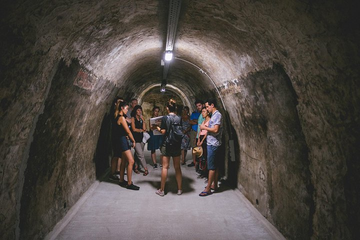 Visit underground tunnels