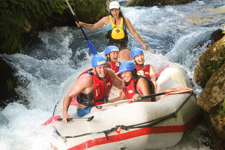 Going down the rapids