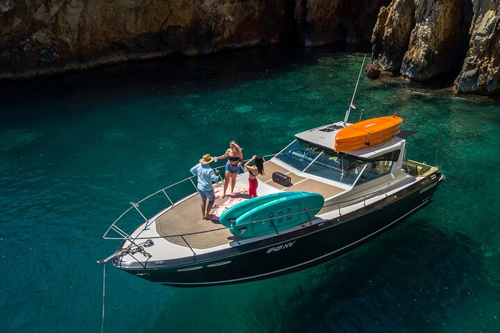 Private custom Blue & Green Cave tour with yacht from Hvar town - Photo 1 of 25