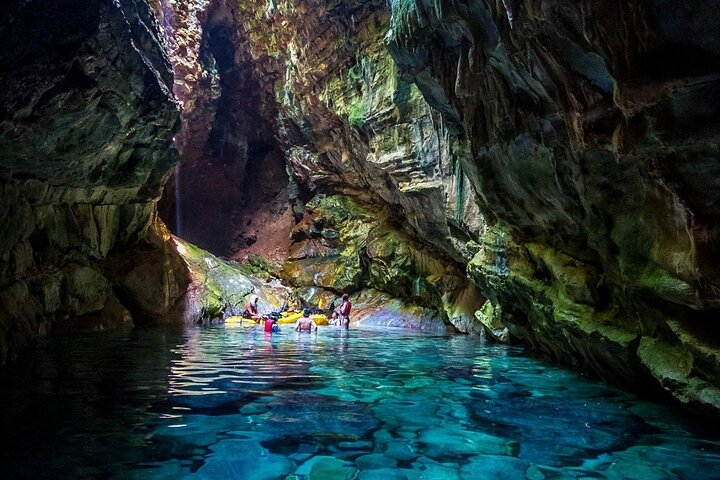 Discover the magical Golubinka cave