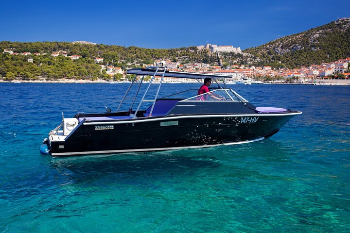 Private Transfer: Hvar Town to Split Airport by Speedboat - Photo 1 of 16