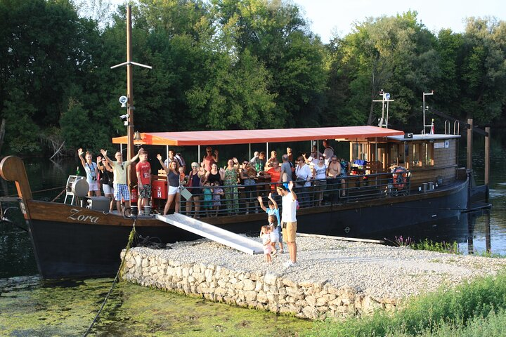 River Boat Tour in Žitna lađa with Food and Drinks Tasting - Photo 1 of 14