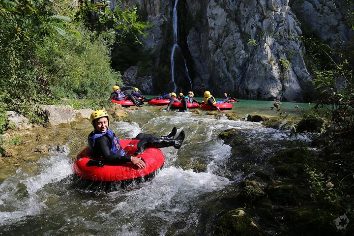 Under Small Gubavica waterfall, Cetina river near Split