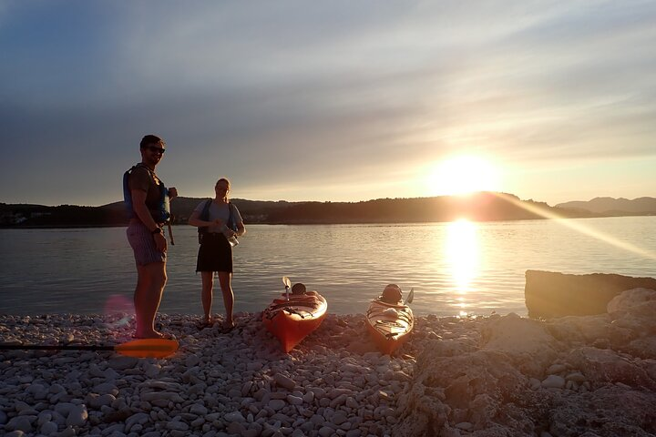 Small-Group Lumbarda Sunset and Evening Kayaking Experience - Photo 1 of 20