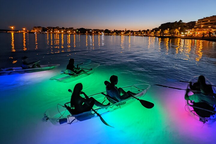 Transparent Kayak Glow Tour in Split - Photo 1 of 13