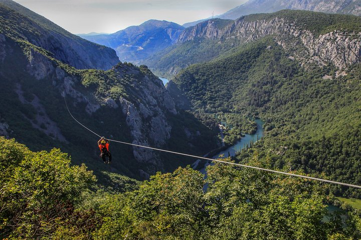 Zipline Croatia: Cetina Canyon Zipline Adventure from Omis - Photo 1 of 6