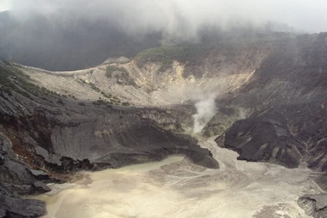 Tangkuban Perahu Volcano