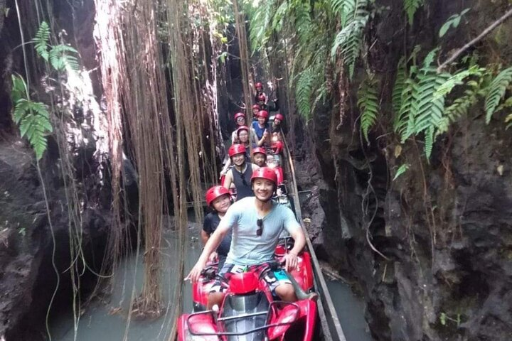 ATV Quad Bike Through Tunnel and Waterfall in Bali - Photo 1 of 10