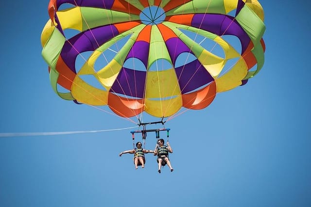 Bali Activities Parasailing Adventure & Jet Ski (Include Private Transfer) - Photo 1 of 8