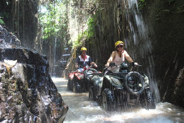 Bali Atv Riding through Cave and Waterfall  - Photo 1 of 7