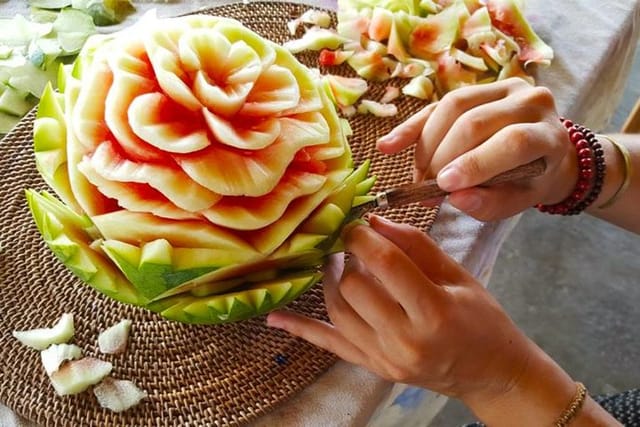 Bali Fruit Carving Class - Photo 1 of 7