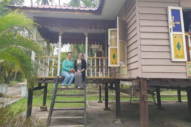 Traditional Malay house in Nongsa Batu Besar, Malay village Batam