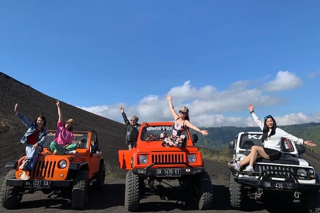 Batur volcano jeep tour