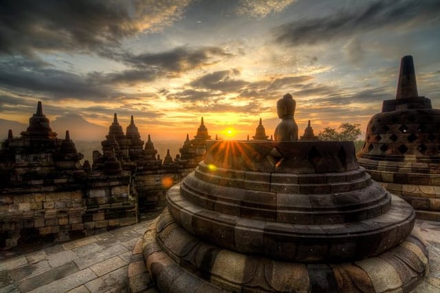 Borobudur Sunrise from setumbu Hill , Merapi Volcano & Prambanan Full Day Tour - Photo 1 of 25