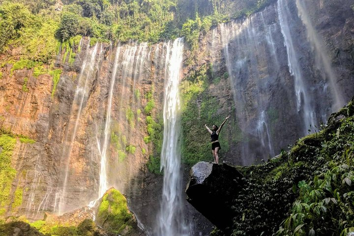 Tumpak Sewu Waterfalls at dawn