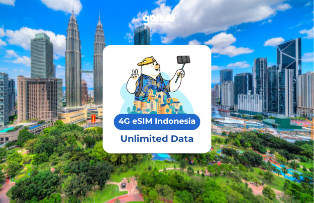 eSIM for Indonesia (Unlimited 5Mbps) - Photo 1 of 2