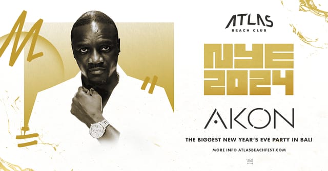 Iconic Akon for Atlas NYE 2024 - Photo 1 of 3